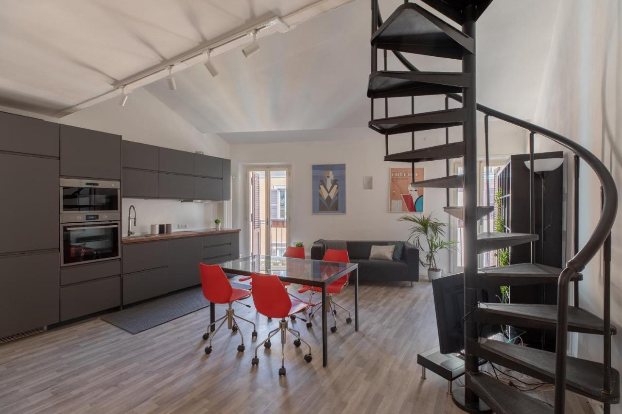Iflat Trastevere Industrial Apartment Рим Экстерьер фото