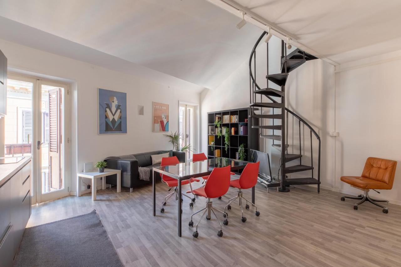 Iflat Trastevere Industrial Apartment Рим Экстерьер фото