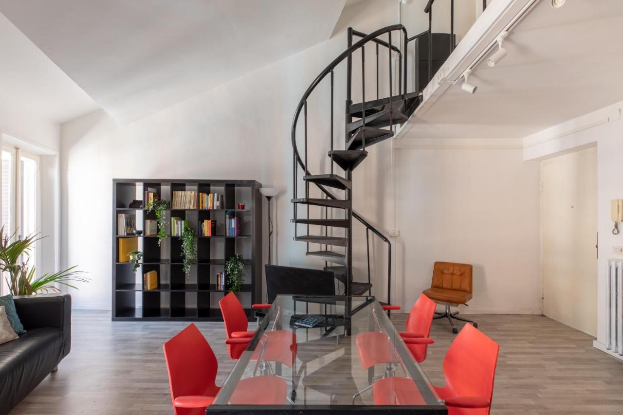 Iflat Trastevere Industrial Apartment Рим Экстерьер фото
